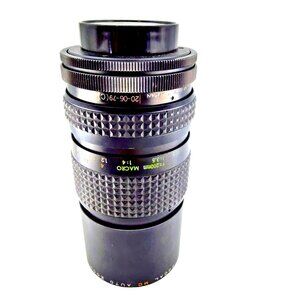 Focal MC Auto Zoom 80-200mm f/3.5 Macro Lens M42 Screw Mount Japan w/ Caps